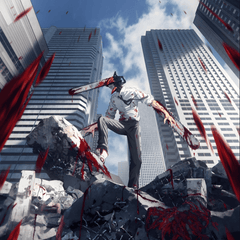 Chainsaw Man Figures - OrbiTopia