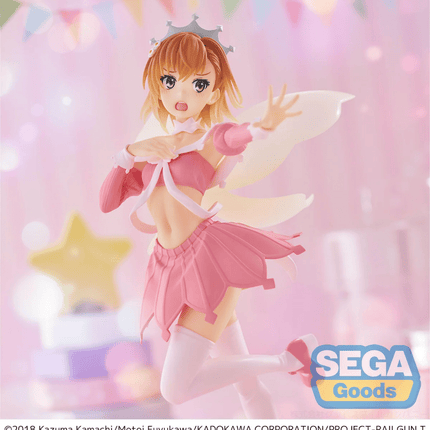 A Certain Scientific Railgun T - Mikoto Misaka - Great Spirit Maid Luminasta Figure (SEGA) - OrbiTopia