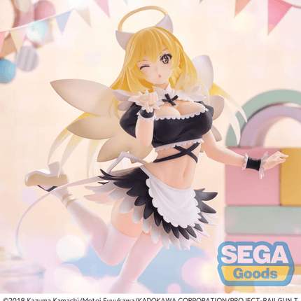 A Certain Scientific Railgun T - Misaki Shokuhou - Fallen Angel Maid Luminasta Figure (SEGA) - OrbiTopia