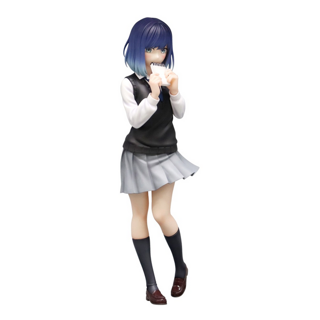 Akane Kurokawa regular Trio-Try-iT figure by FuRyu, front view holding spiral notebook