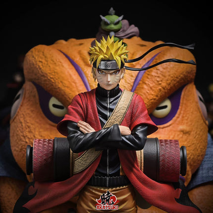 Akatsuki Studio - Naruto Uzumaki Figure – Heroes of Konoha (Naruto Resin Statue) - OrbiTopia
