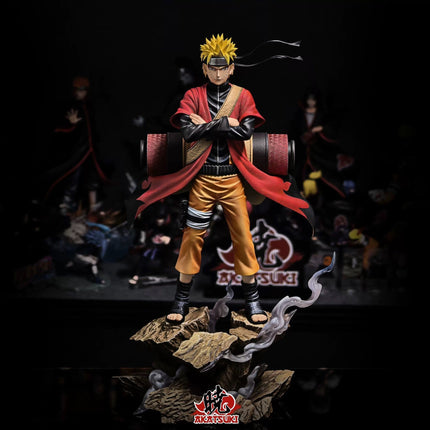 Akatsuki Studio - Naruto Uzumaki Figure – Heroes of Konoha (Naruto Resin Statue) - OrbiTopia