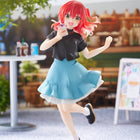 Ikuyo Kita Coreful Shifuku ver. figure by Taito, front with cafe background