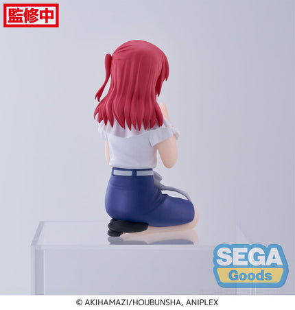 Ikuyo Kita PM Perching figure, rear view of red hair and waist bow