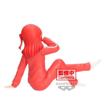 Ikuyo Kita Vol.2 figure, seated rear view showing hair and tracksuit