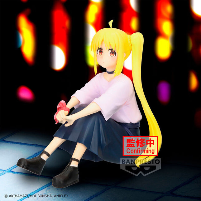 Nijika Ijichi Banpresto seated figure in a music stage setting
