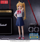 Nijika Ijichi Desktop x Decorate Collections figure by SEGA, front view in school uniform; speakers are background props