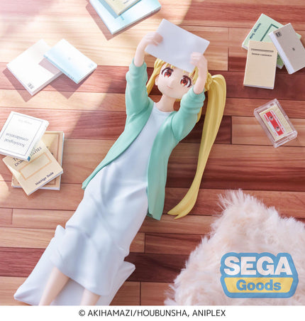 Nijika Ijichi With Her Sister PM Perching figure displayed on a wooden floor; surrounding room props are not included