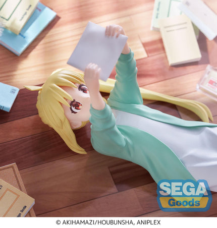 Alternate close-up of Nijika Ijichi With Her Sister PM Perching figure in mint-green loungewear
