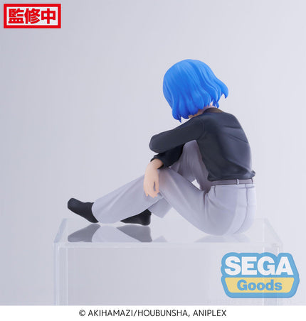 Ryo Yamada PM Perching figure, rear angle showing black long-sleeved top