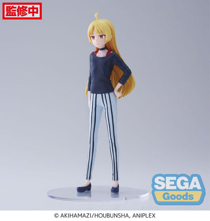 Seika Ijichi Desktop x Decorate Collections figure, side angle with long blonde hair
