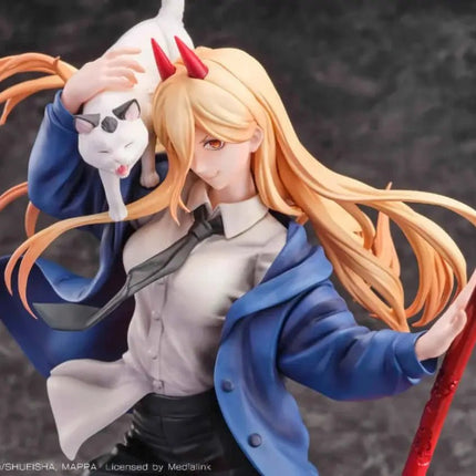 Chainsaw Man Power & Meowy 1/7 Scale Anime Figure – S - Fire (SEGA) | Dynamic Anime Collectible - OrbiTopia