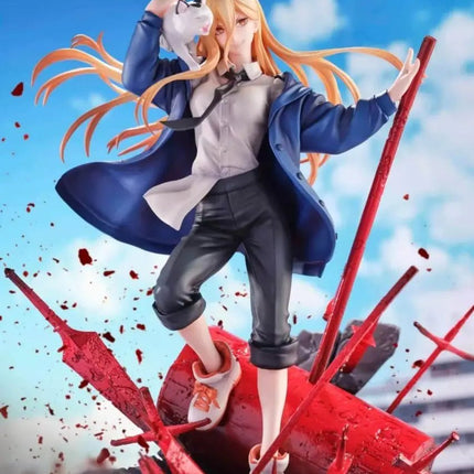 Chainsaw Man Power & Meowy 1/7 Scale Anime Figure – S - Fire (SEGA) | Dynamic Anime Collectible - OrbiTopia