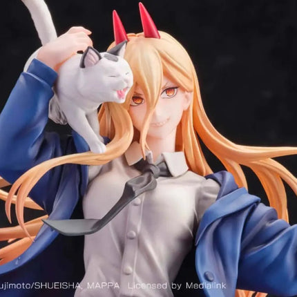 Chainsaw Man Power & Meowy 1/7 Scale Anime Figure – S - Fire (SEGA) | Dynamic Anime Collectible - OrbiTopia