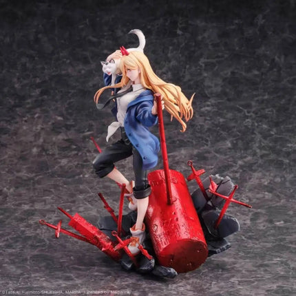 Chainsaw Man Power & Meowy 1/7 Scale Anime Figure – S - Fire (SEGA) | Dynamic Anime Collectible - OrbiTopia