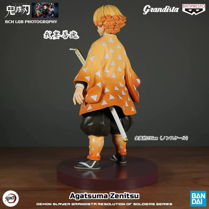 Demon Slayer Figure – Zenitsu Figure Grandista - OrbiTopia