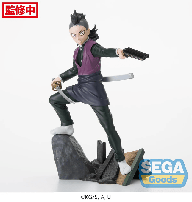 Demon Slayer – Genya Shinazugawa – Xross Link Battle Statue - OrbiTopia