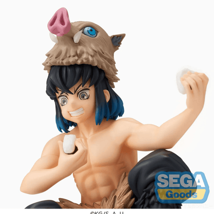 Demon Slayer – Inosuke Hashibira – Onigiri PM Perching Ver. Figure - OrbiTopia