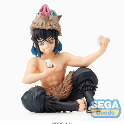 Demon Slayer – Inosuke Hashibira – Onigiri PM Perching Ver. Figure - OrbiTopia