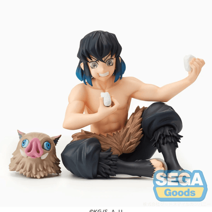 Demon Slayer – Inosuke Hashibira – Onigiri PM Perching Ver. Figure - OrbiTopia