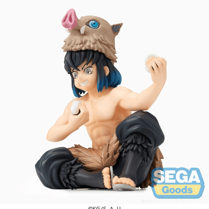 Demon Slayer – Inosuke Hashibira – Onigiri PM Perching Ver. Figure - OrbiTopia