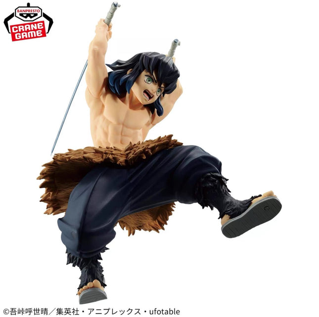 Demon Slayer – Inosuke Hashibira – Vibration Stars Battle Statue - OrbiTopia