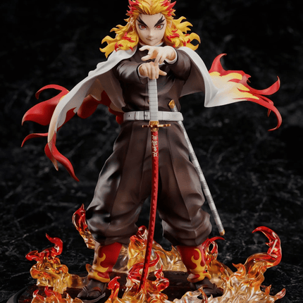 Demon Slayer – Kyojuro Rengoku Mugen Train 1/8 Statue - OrbiTopia