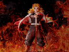 Demon Slayer – Kyojuro Rengoku Mugen Train 1/8 Statue - OrbiTopia
