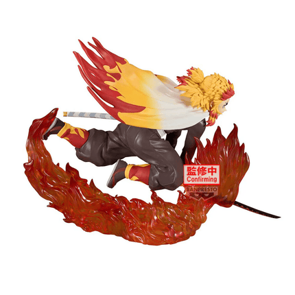 Demon Slayer – Kyojuro Rengoku – Vibration Stars Flame Figure - OrbiTopia