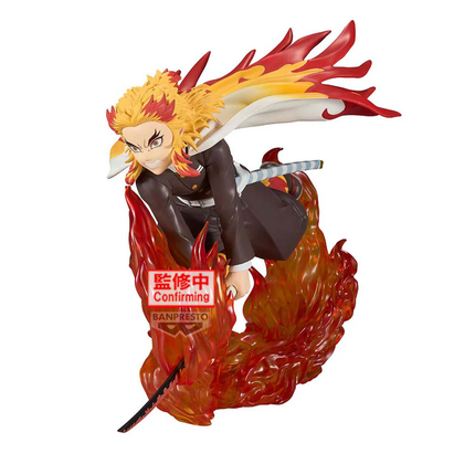 Demon Slayer – Kyojuro Rengoku – Vibration Stars Flame Figure - OrbiTopia