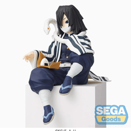 Demon Slayer – Obanai Iguro – Onigiri PM Perching Ver. Figure - OrbiTopia