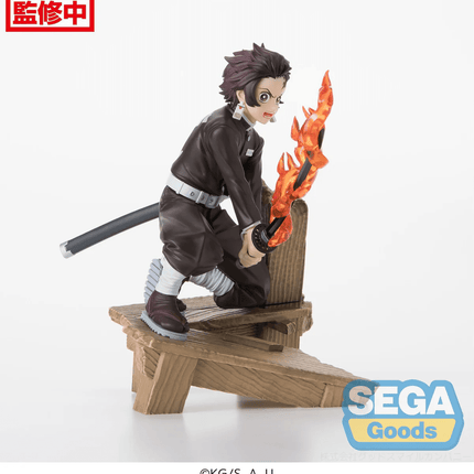 Demon Slayer – Tanjiro Kamado – Xross Link Flame Statue - OrbiTopia