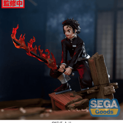 Demon Slayer – Tanjiro Kamado – Xross Link Flame Statue - OrbiTopia
