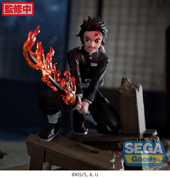 Demon Slayer – Tanjiro Kamado – Xross Link Flame Statue - OrbiTopia