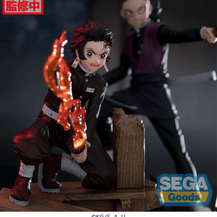 Demon Slayer – Tanjiro Kamado – Xross Link Flame Statue - OrbiTopia