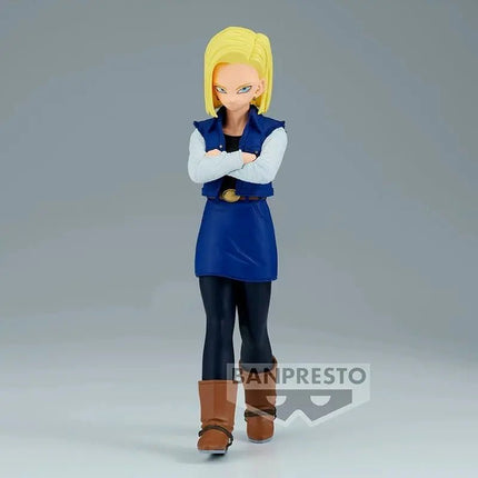 Dragon Ball Z Android 18 Anime Figure – Solid Edge Works | Banpresto Premium Collectible - OrbiTopia