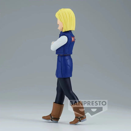Dragon Ball Z Android 18 Anime Figure – Solid Edge Works | Banpresto Premium Collectible - OrbiTopia