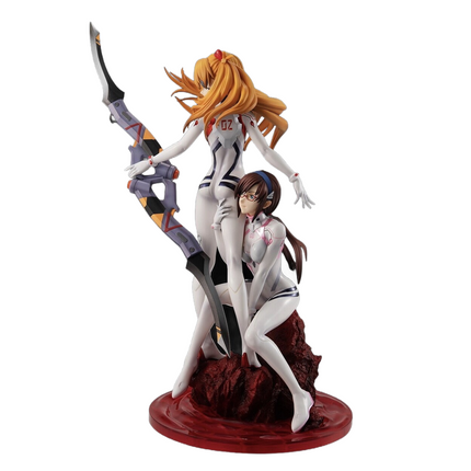 Shin Evangelion Gekijouban:|| - Makinami Mari Illustrious - Souryuu Asuka Langley - Precious G.E.M. (MegaHouse) - Image 2