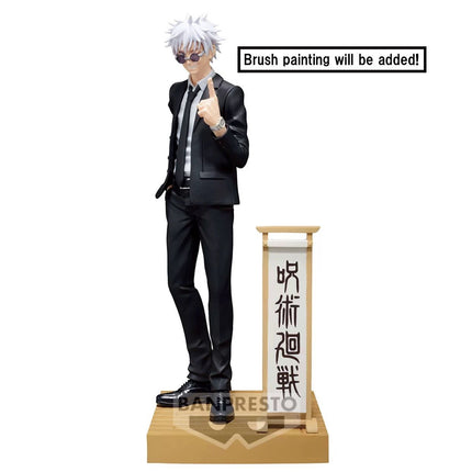 Gojo Satoru Jujutsu Kaisen Figure – Suit Version Diorama - OrbiTopia