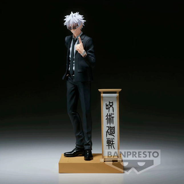 Gojo Satoru Jujutsu Kaisen Figure – Suit Version Diorama - OrbiTopia