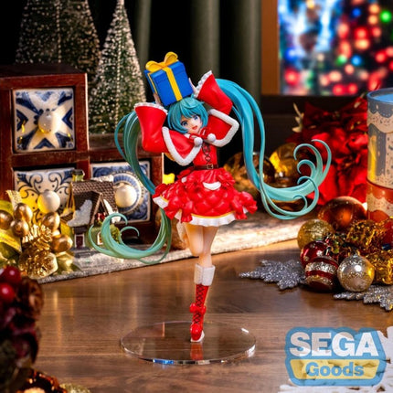 Hatsune Miku Figure – Christmas 2024 Ver. (Luminasta Series) - OrbiTopia