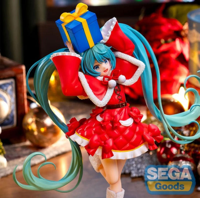 Hatsune Miku Figure – Christmas 2024 Ver. (Luminasta Series) - OrbiTopia