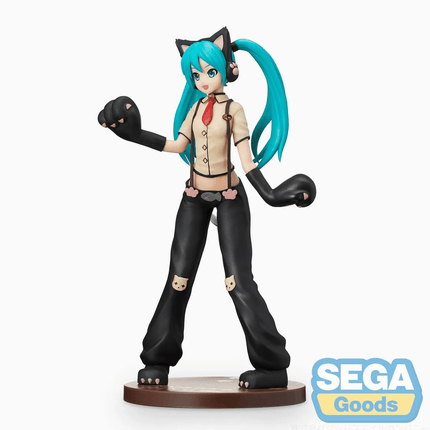 Hatsune Miku Figure – Kitty Cat Ver. (SPM Project DIVA Future Tone) - OrbiTopia
