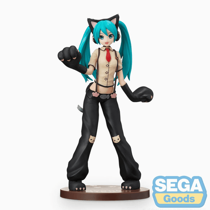 Hatsune Miku Figure – Kitty Cat Ver. (SPM Project DIVA Future Tone) - OrbiTopia