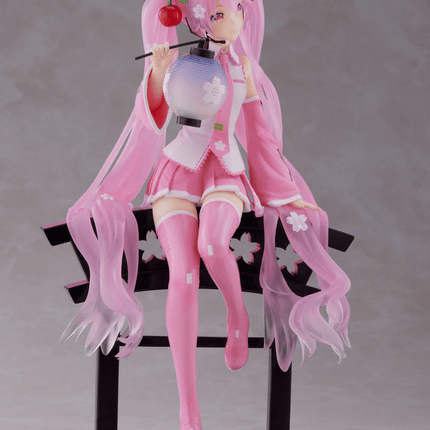 Hatsune Miku - Sakura Miku - Lantern Ver. AMP Figure - OrbiTopia