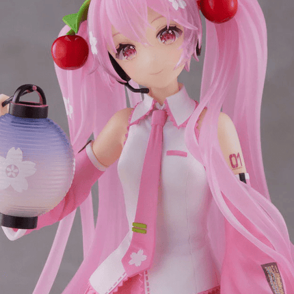 Hatsune Miku - Sakura Miku - Lantern Ver. AMP Figure - OrbiTopia