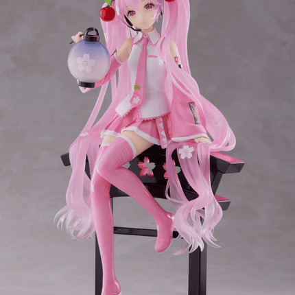 Hatsune Miku - Sakura Miku - Lantern Ver. AMP Figure - OrbiTopia