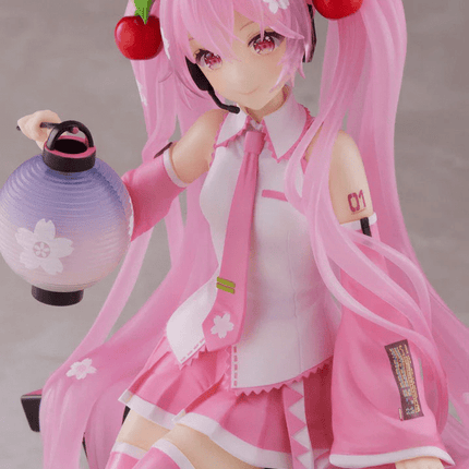 Hatsune Miku - Sakura Miku - Lantern Ver. AMP Figure - OrbiTopia