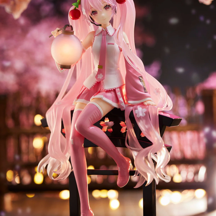 Hatsune Miku - Sakura Miku - Lantern Ver. AMP Figure - OrbiTopia