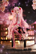 Hatsune Miku - Sakura Miku - Lantern Ver. AMP Figure - OrbiTopia